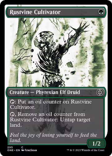 Rustvine Cultivator (Showcase) (295), Phyrexia: All Will Be One — Magic card price