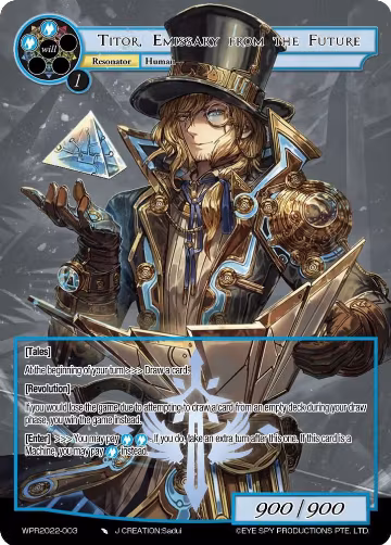 Titor, Emissary from the Future (WPR2022-003), Promo Cards — Force of Will card price