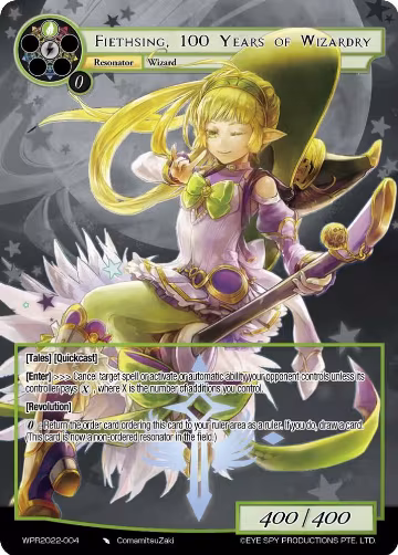 Fiethsing, 100 Years of Wizardry (WPR2022-004), Promo Cards — Force of Will card price
