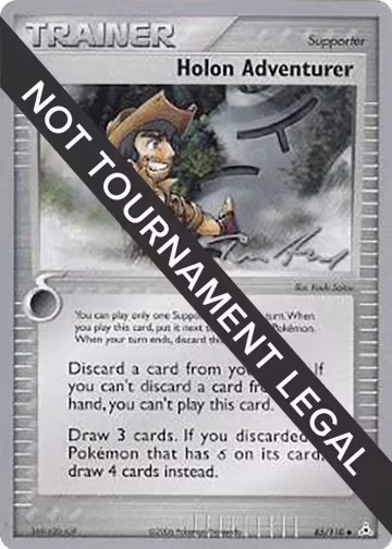 Holon Adventurer - 2007 (Tom Roos) (85/110), World Championship Decks — Pokémon card price