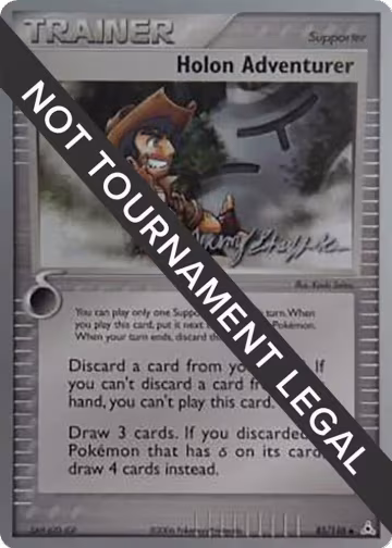Holon Adventurer - 2007 (Jeremy Scharff-Kim) (85/110), World Championship Decks — Pokémon card price
