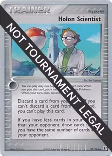 Holon Scientist - 2007 (Tom Roos) (97/113), World Championship Decks — Pokémon card price