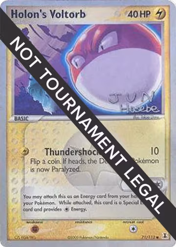 Holon's Voltorb - 2007 (Jun Hasebe) (71/113), World Championship Decks — Pokémon card price