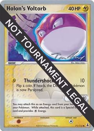 Holon's Voltorb - 2007 (Tom Roos) (71/113), World Championship Decks — Pokémon card price