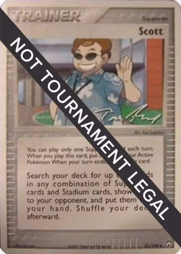 Scott - 2007 (Tom Roos) (81/108), World Championship Decks — Pokémon card price