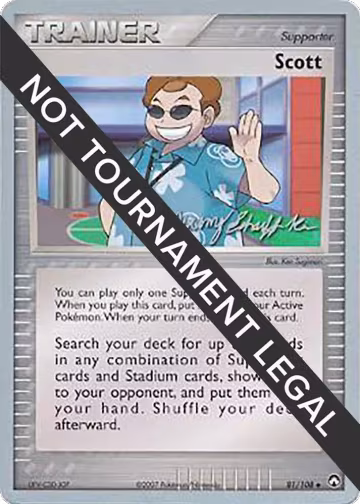 Scott - 2007 (Jeremy Scharff-Kim) (81/108), World Championship Decks — Pokémon card price