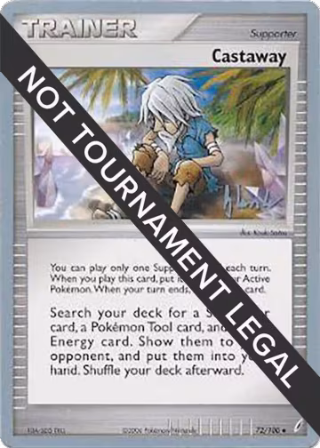 Castaway - 2008 (Dylan Lefavour) (72/100), World Championship Decks — Pokémon card price
