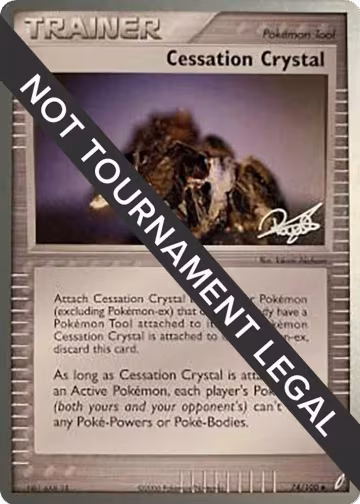 Cessation Crystal - 2008 (Paul Atanassov) (74/100), World Championship Decks — Pokémon card price