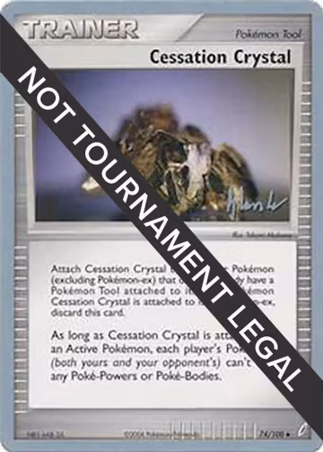 Cessation Crystal - 2008 (Dylan Lefavour) (74/100), World Championship Decks — Pokémon card price