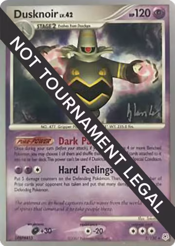 Dusknoir - 2008 (Dylan Lefavour) (2/130), World Championship Decks — Pokémon card price