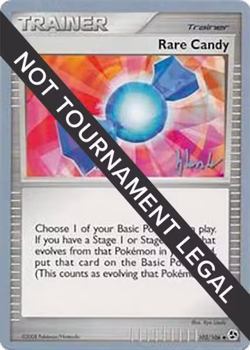 Rare Candy - 2008 (Dylan Lefavour) (102/105), World Championship Decks — Pokémon card price