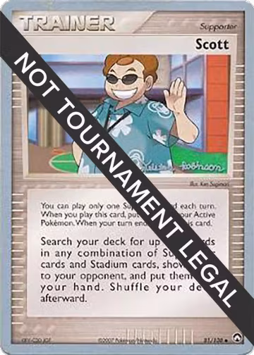 Scott - 2008 (Tristan Robinson) (81/108), World Championship Decks — Pokémon card price