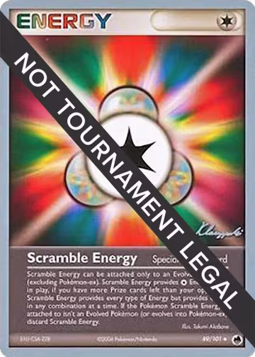 Scramble Energy - 2008 (Jason Klaczynski) (89/101), World Championship Decks — Pokémon card price