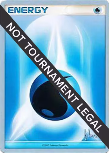Water Energy - 2007 (Dylan Lefavour), World Championship Decks — Pokémon card price