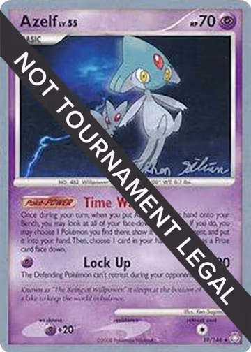 Azelf - 2009 (Stephen Silvestro) (19/146), World Championship Decks — Pokémon card price