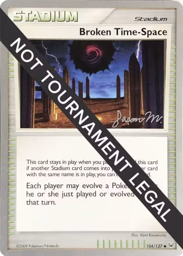 Broken Time-Space - 2009 (Jason Martinez) (104/127), World Championship Decks — Pokémon card price