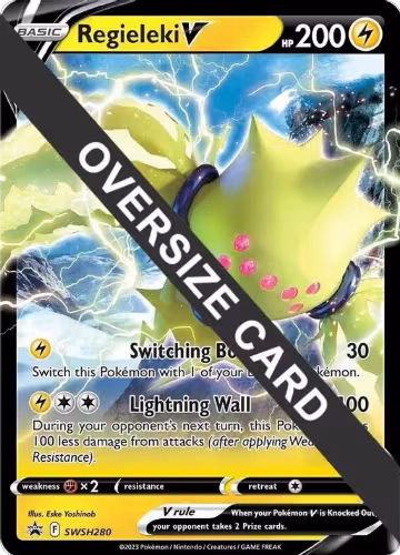 Regieleki V - SWSH280 (SWSH280), Jumbo Cards — Pokémon card price