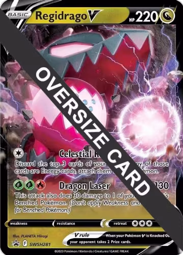 Regidrago V - SWSH281 (SWSH281), Jumbo Cards — Pokémon card price