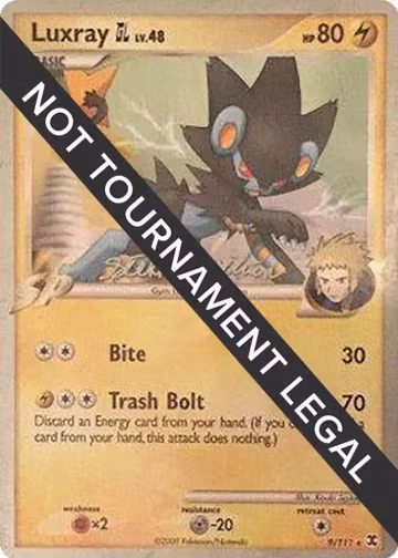 Luxray GL - 2009 (Stephen Silvestro) (9/111), World Championship Decks — Pokémon card price