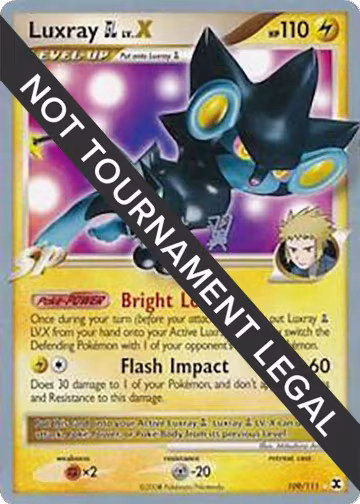 Luxray GL LV.X - 2009 (Tsubasa Nakamura) (109/111), World Championship Decks — Pokémon card price