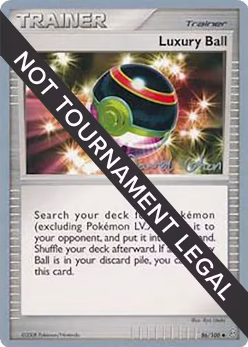 Luxury Ball - 2009 (David Cohen) (86/100), World Championship Decks — Pokémon card price