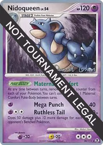 Nidoqueen - 2009 (David Cohen) (30/111), World Championship Decks — Pokémon card price