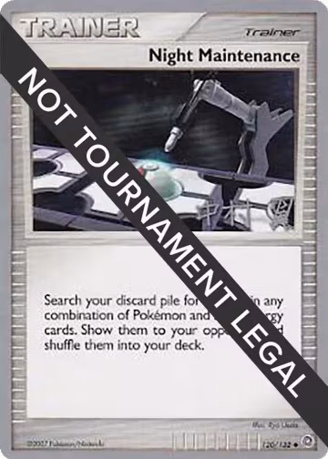 Night Maintenance - 2009 (Tsubasa Nakamura) (120/132), World Championship Decks — Pokémon card price