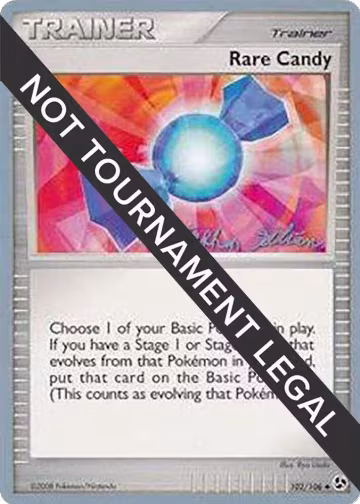 Rare Candy - 2009 (Stephen Silvestro) (102/106), World Championship Decks — Pokémon card price