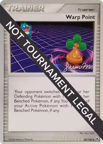 Warp Point - 2009 (Jason Martinez) (88/100), World Championship Decks — Pokémon card price