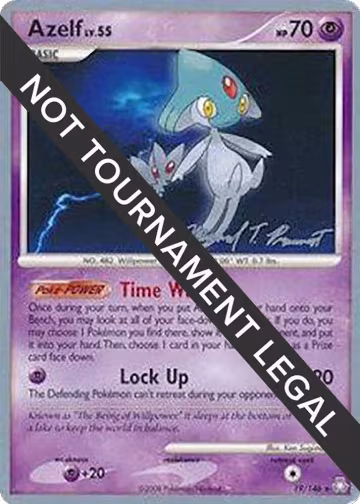 Azelf - 2010 (Michael Pramawat) (19/146), World Championship Decks — Pokémon card price