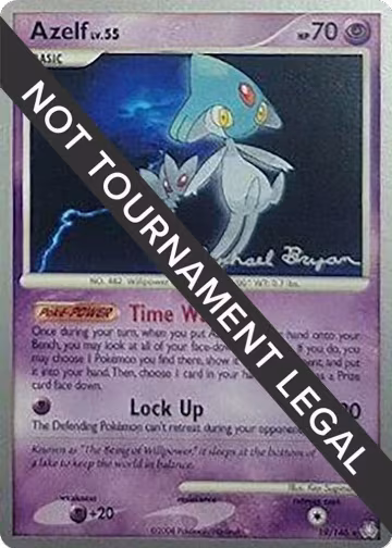 Azelf (19) - 2010 (Mychael Bryan) (19/146), World Championship Decks — Pokémon card price
