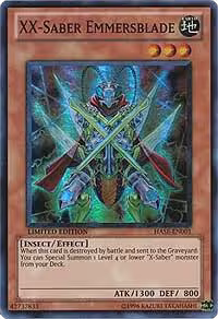 XX-Saber Emmersblade (HASE-EN001), Hidden Arsenal 4 — Yu-Gi-Oh! card price