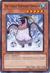 The Great Emperor Penguin (GENF-EN037), Generation Force — Yu-Gi-Oh! card price