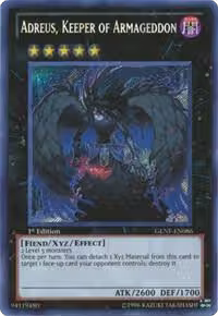 Adreus, Keeper of Armageddon (GENF-EN086), Generation Force — Yu-Gi-Oh! card price