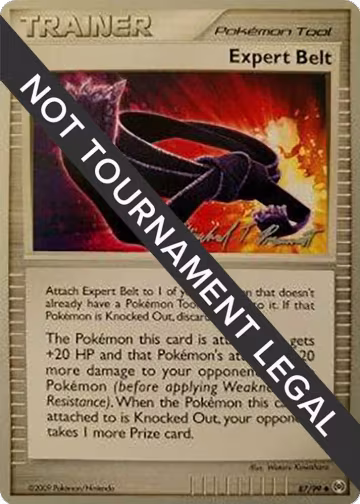Expert Belt - 2010 (Michael Pramawat) (87/99), World Championship Decks — Pokémon card price