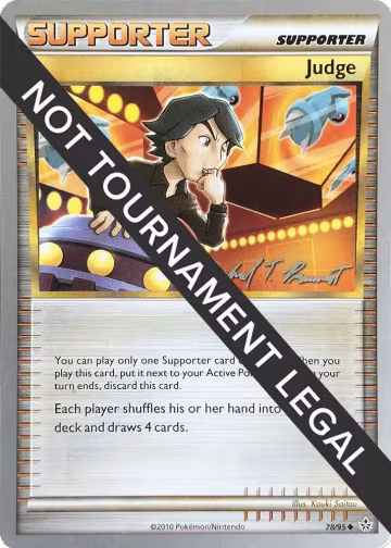 Judge - 2010 (Michael Pramawat) (78/95), World Championship Decks — Pokémon card price