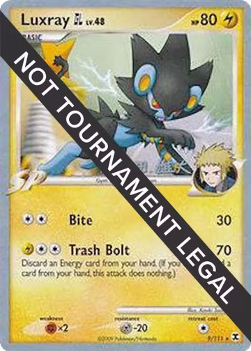 Luxray GL - 2010 (Yuta Komatsuda) (9/111), World Championship Decks — Pokémon card price