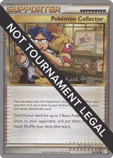 Pokemon Collector - 2010 (Mychael Bryan) (97/123), World Championship Decks — Pokémon card price