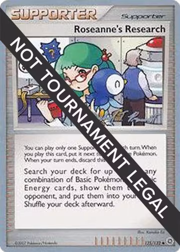 Roseanne's Research - 2010 (Michael Pramawat) (125/132), World Championship Decks — Pokémon card price