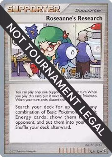 Roseanne's Research - 2010 (Yuta Komatsuda) (125/132), World Championship Decks — Pokémon card price