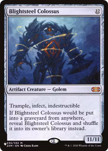 Blightsteel Colossus (235/332), The List Reprints — Magic card price