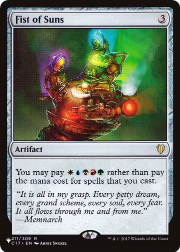 Fist of Suns (211/309), The List Reprints — Magic card price