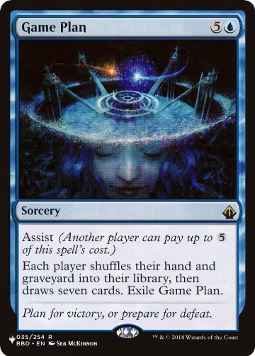 Game Plan (035/254), The List Reprints — Magic card price