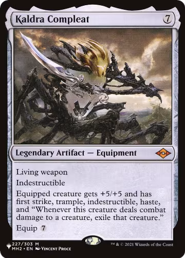 Kaldra Compleat (227/303), The List Reprints — Magic card price