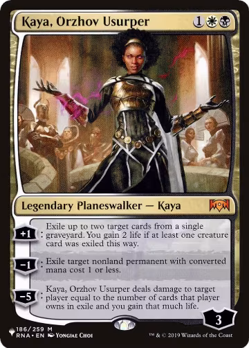 Kaya, Orzhov Usurper (186/259), The List Reprints — Magic card price