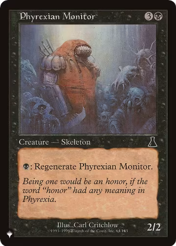 Phyrexian Monitor (64/143), The List Reprints — Magic card price
