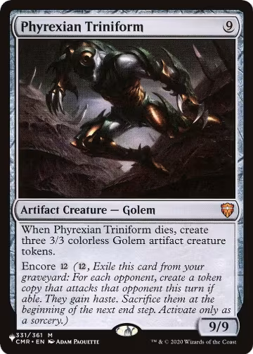 Phyrexian Triniform (331/361), The List Reprints — Magic card price