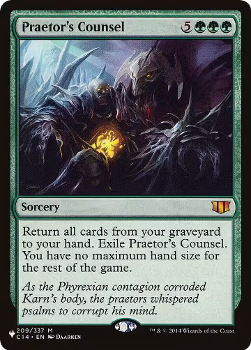 Praetor's Counsel (209/337), The List Reprints — Magic card price