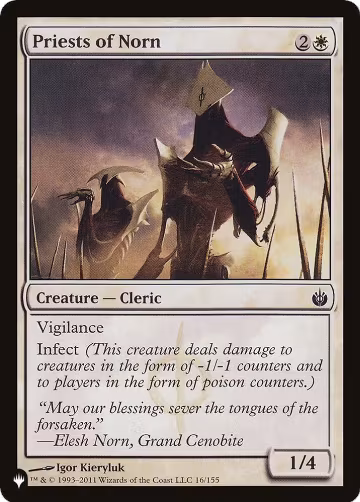 Priests of Norn (16/155), The List Reprints — Magic card price