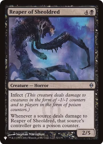 Reaper of Sheoldred (72/175), The List Reprints — Magic card price